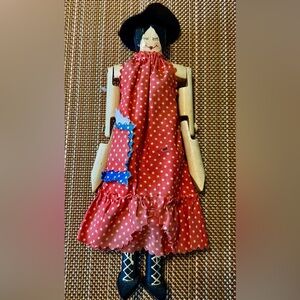 VTG West Virginia Stomper Doll